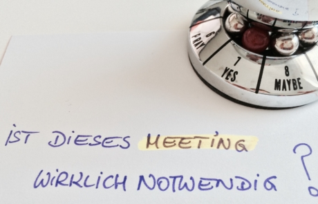 Effektivere Meetings – Dank neuer Trainingsmethode